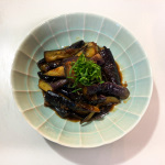 黒酢料理・レシピ『茄子の生姜焼き』